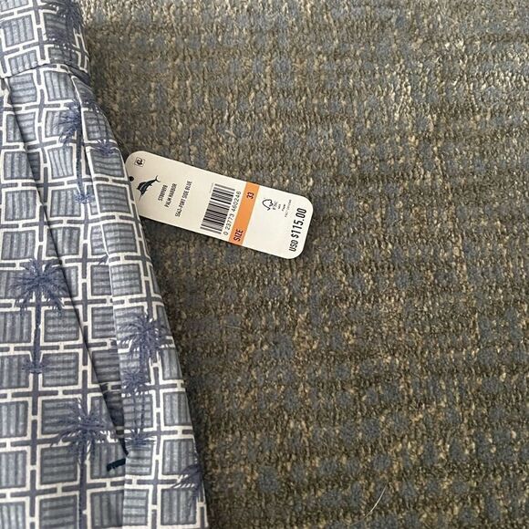 new Tommy Bahama PALM HARBOR palm tree blue shorts - Picture 3 of 5